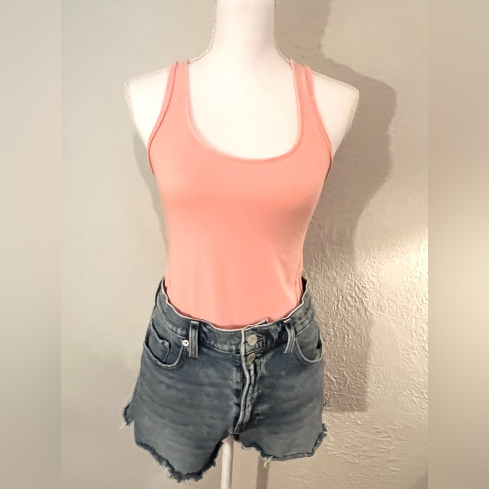 Free People Movement Peach Bodysuit